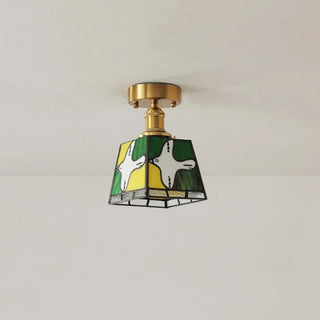 Celako™ Aviore Ceiling Light | Colored Glass Living Room Lighting