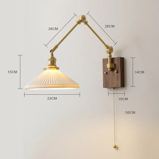 Celako™ Kirin Wall Light | Copper Bedroom Lighting