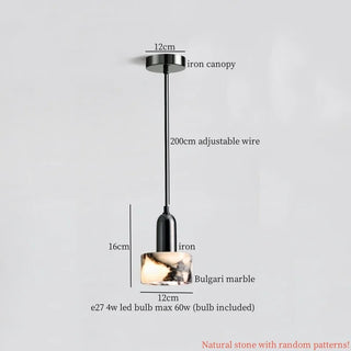 Celako™ Lapivio Pendant Light | Marble Kitchen Island Lighting