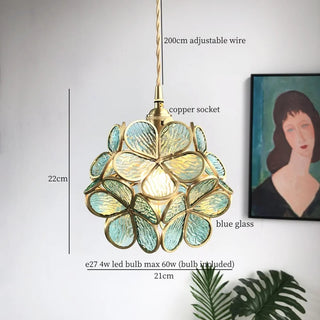 Celako™ Aurisel Pendant Light | Glass Bedroom Lighting