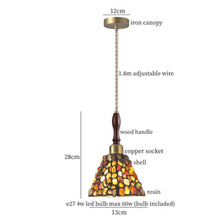 Celako™ Serein Pendant Light | Glass And Crystal Dining Room Lighting