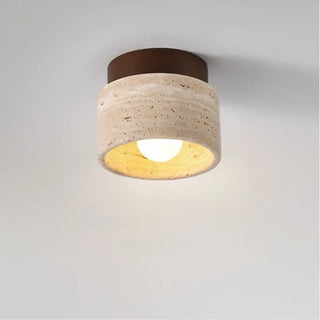 Celako™ Ochrina Ceiling Light | Yellow Travertine Kitchen Island Lighting