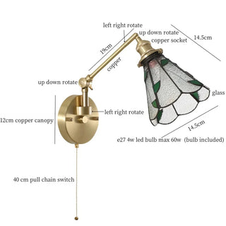 Celako™ Veroku Wall Light | Glass Japan Style