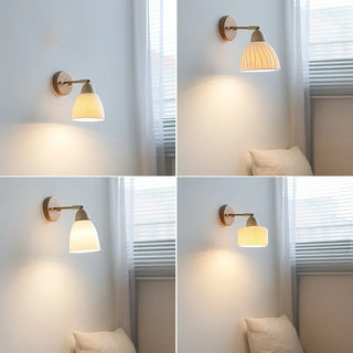 Celako™ Kinari Wall Light | Ceramic Bedroom Lighting