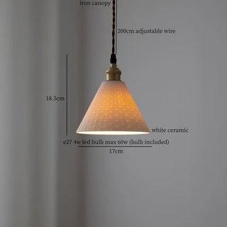 Celako™ Ceralum Pendant Light | Ceramic Kitchen Island Lighting