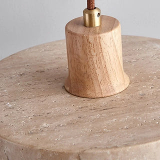 Celako™ Auratina Pendant Light | Yellow Travertine Kitchen Island Lighting