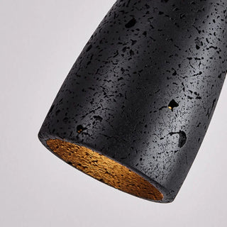 Celako™ Travata Pendant Light | Black Travertine Kitchen Island Lighting