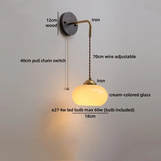 Celako™ Orenda Wall Light | Glass Hallway Lighting