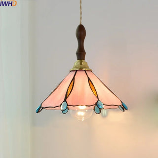 Celako™ Coralia Pendant Light | Glass Stone Bedroom Lighting