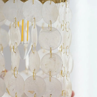 Celako™ Nacreous Pendant Light | Shell Fragment Kitchen Island Lighting