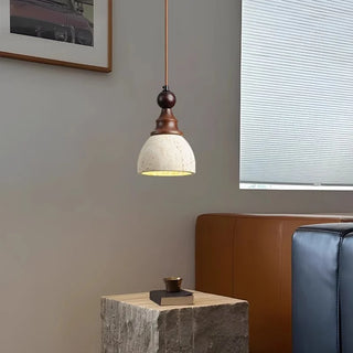 Celako™ Terrambra Pendant Light | Yellow Travertine Kitchen Island Lighting