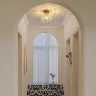 Celako™ Verelle Ceiling Light | Clear Glass Bedroom Lighting