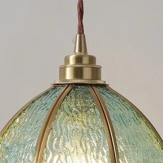 Celako™ Cuproflora Pendant Light | Glass Mid Century Modern
