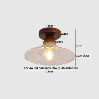 Celako™ Melara Ceiling Light | Amber Glass Kitchen Island Lighting