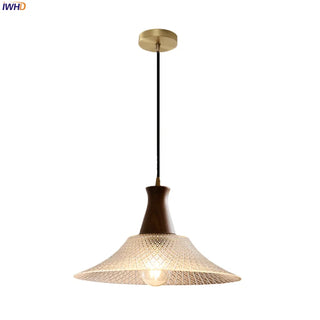 Celako™ Ampulla Pendant Light | Glass Bedroom Lighting
