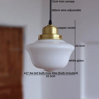 Celako™ Seleno Pendant Light | Glass Bedroom Lighting