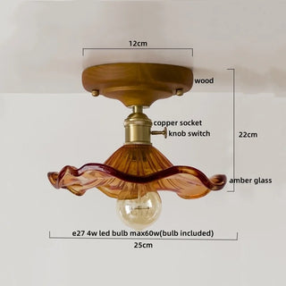 Celako™ Mistova Ceiling Light | Glass Modern Style Living Room Lighting