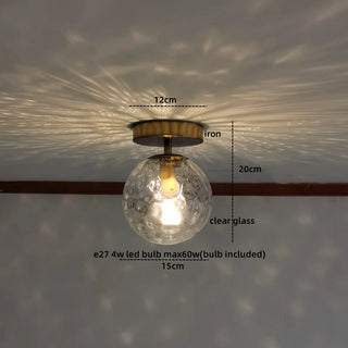 Celako™ Cuprel Ceiling Light | Copper Glass Kitchen Island Lighting