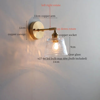 Celako™ Viridion Wall Light | Green Glass Stone Kitchen Island Lighting