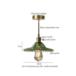 Celako™ Solambra Pendant Light | Glass Stone Kitchen Island Lighting