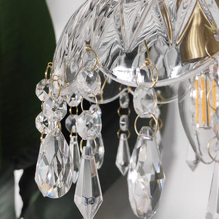 Celako™ Aurivitre Pendant Light | Crystal Glass Bedroom Lighting