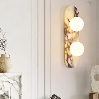 Celako™ Marmoris Wall Light | Marble Glass Living Room Lighting