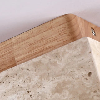 Celako™ Traverté Ceiling Light | Travertine Entryway Lighting