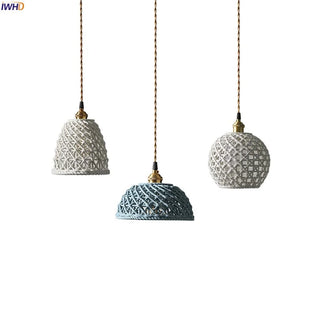 Celako™ Cavetto Pendant Light | Ceramic Wabi Sabi Modern Living Room Lighting
