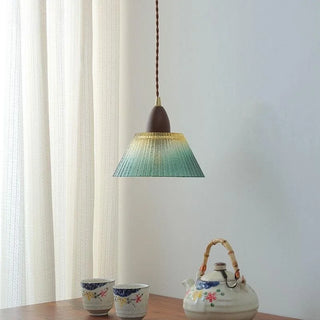 Celako™ Hisame Pendant Light | Glass Japan Style Wabi Sabi