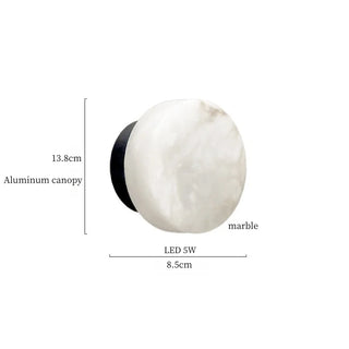 Celako™ Ivario Wall Light | Marble Nordic Minimalism Bedroom Lighting