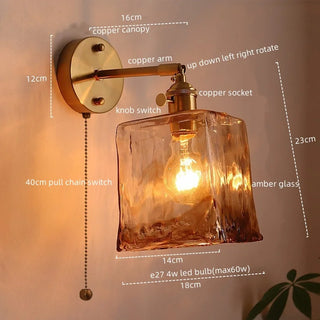 Celako™ Koharu Wall Light | Copper Living Room Lighting