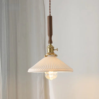 Celako™ Lumicera Pendant Light | White Ceramic Living Room Lighting