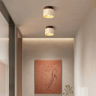 Celako™ Calvena Ceiling Light | Yellow Travertine Kitchen Island Lighting