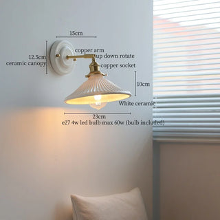Celako™ Ceracu Wall Light | Copper Bedroom Lighting