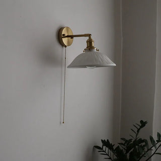 Celako™ Obvara Wall Light | Copper Bedroom Lighting