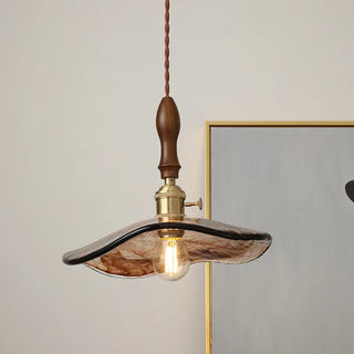 Celako™ Tepora Pendant Light | Glass Stone Bedroom Lighting
