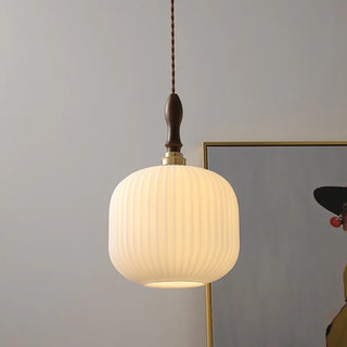 Celako™ Copelle Pendant Light | Glass Stone Bedroom Lighting