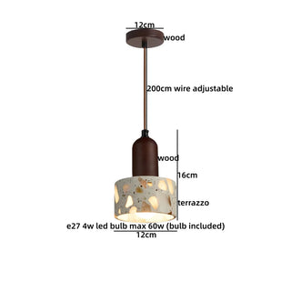 Celako™ Terzoni Pendant Light | Terrazzo Bedroom Lighting