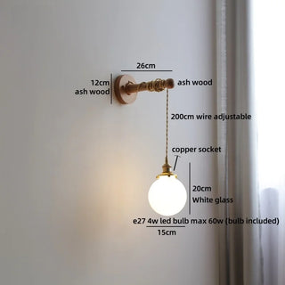 Celako™ Ceruleo Wall Light | Ceramic Hallway Lighting