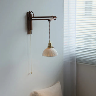 Celako™ Waluna Wall Light | Walnut Wood Living Room Lighting