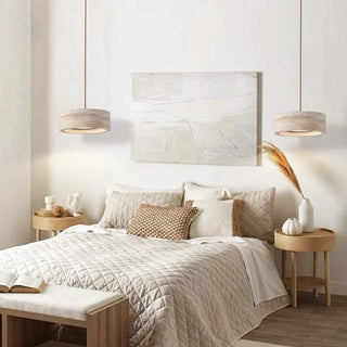 Celako™ Ochrella Pendant Light | Yellow Travertine Kitchen Island Lighting
