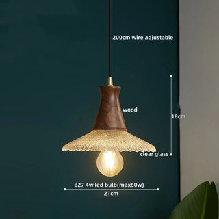 Celako™ Komore Pendant Light | Glass Bedroom Lighting