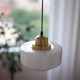 Celako™ Lattimo Pendant Light | Glass Stone Kitchen Island Lighting