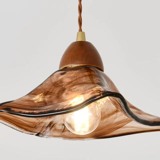 Celako™ Heliora Pendant Light | Glass Bedroom Lighting