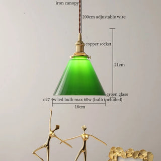 Celako™ Ambiora Pendant Light | Glass American Vintage