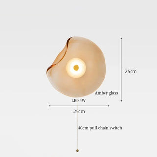 Celako™ Voluta Wall Light | Glass Living Room Lighting
