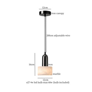Celako™ Lapideon Pendant Light | Marble Kitchen Island Lighting