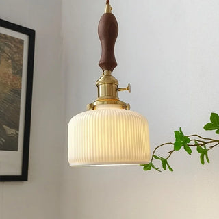 Celako™ Arciglaze Pendant Light | Ceramic Japan Wabi Sabi Bedroom Lighting
