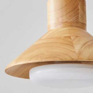 Celako™ Kiori Pendant Light | Wood Dining Room Lighting