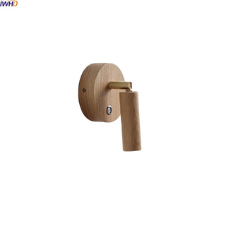 Celako™ Aurelio Wall Light | Ash Wood Bedroom Lighting